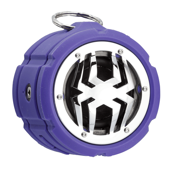 Spider Bluetooth Waterproof Speaker BT802_Purple