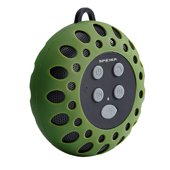 Spider Waterproof Bluetooth Sport Speaker BT803_Green