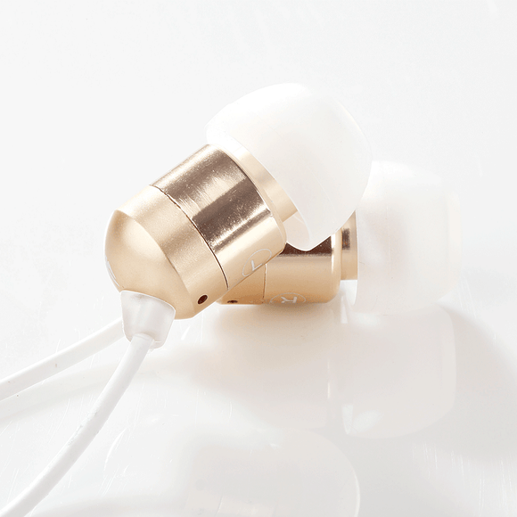 Starlight Stereo Earphones _ Gold