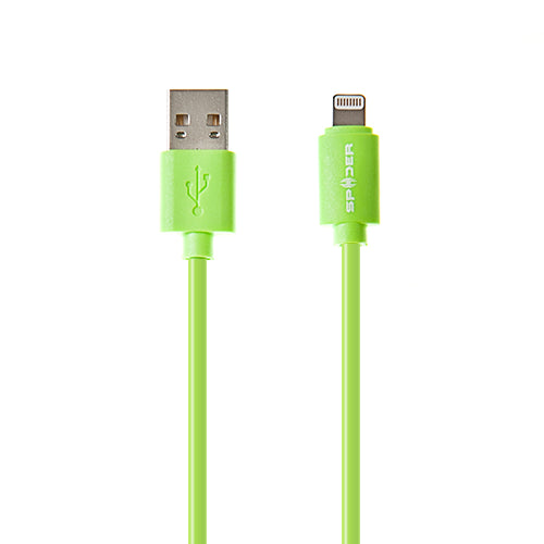 USB Charge Sync for iPhone, iPod, iPad _1M _ Green