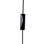 TinyEar Earphones w/ Inline Microphone_Black, Item#E-EMIC-BK02