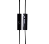 TinyEar Earphones w/ Inline Microphone_Black, Item#E-EMIC-BK02